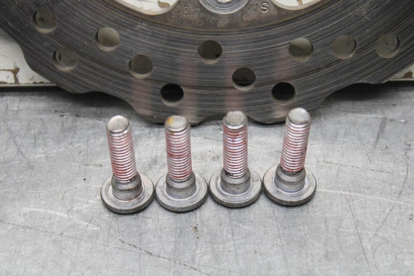 09-12 KAWASAKI NINJA ZX6R REAR ROTOR BACK BRAKE DISC 41080-0040 BB640