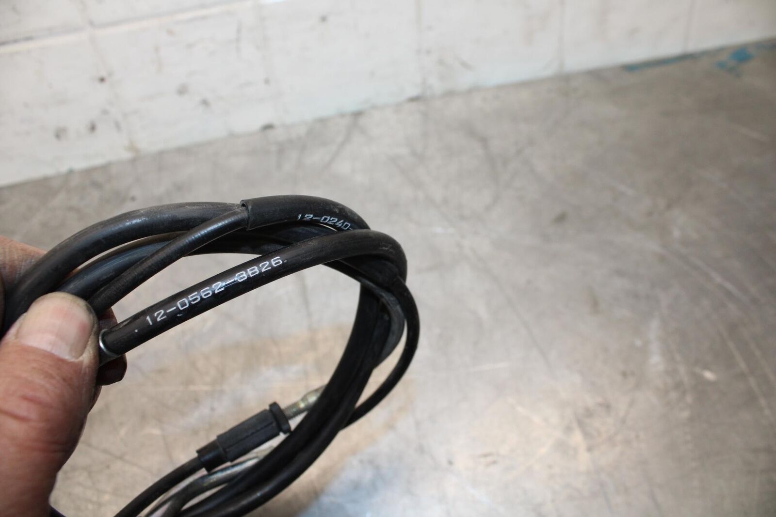 12-17 KAWASAKI NINJA 650 THROTTLE CABLES LINES BB470