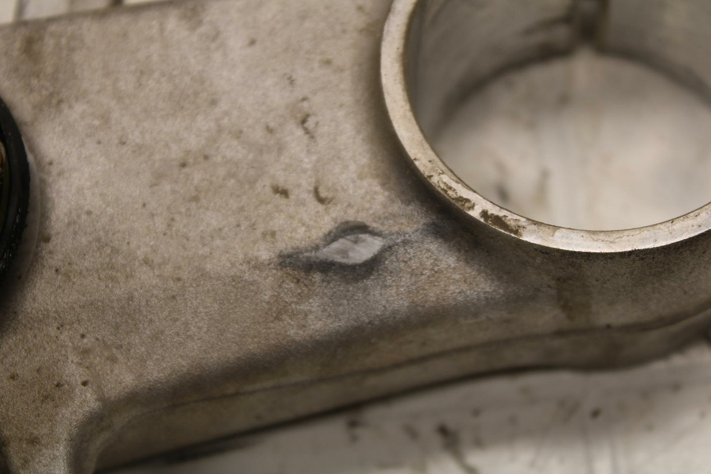 13-17 KAWASAKI NINJA ZX6R ZX636E FRONT FORKS CLAMP LOWER TRIPLE TREE STEM BB409