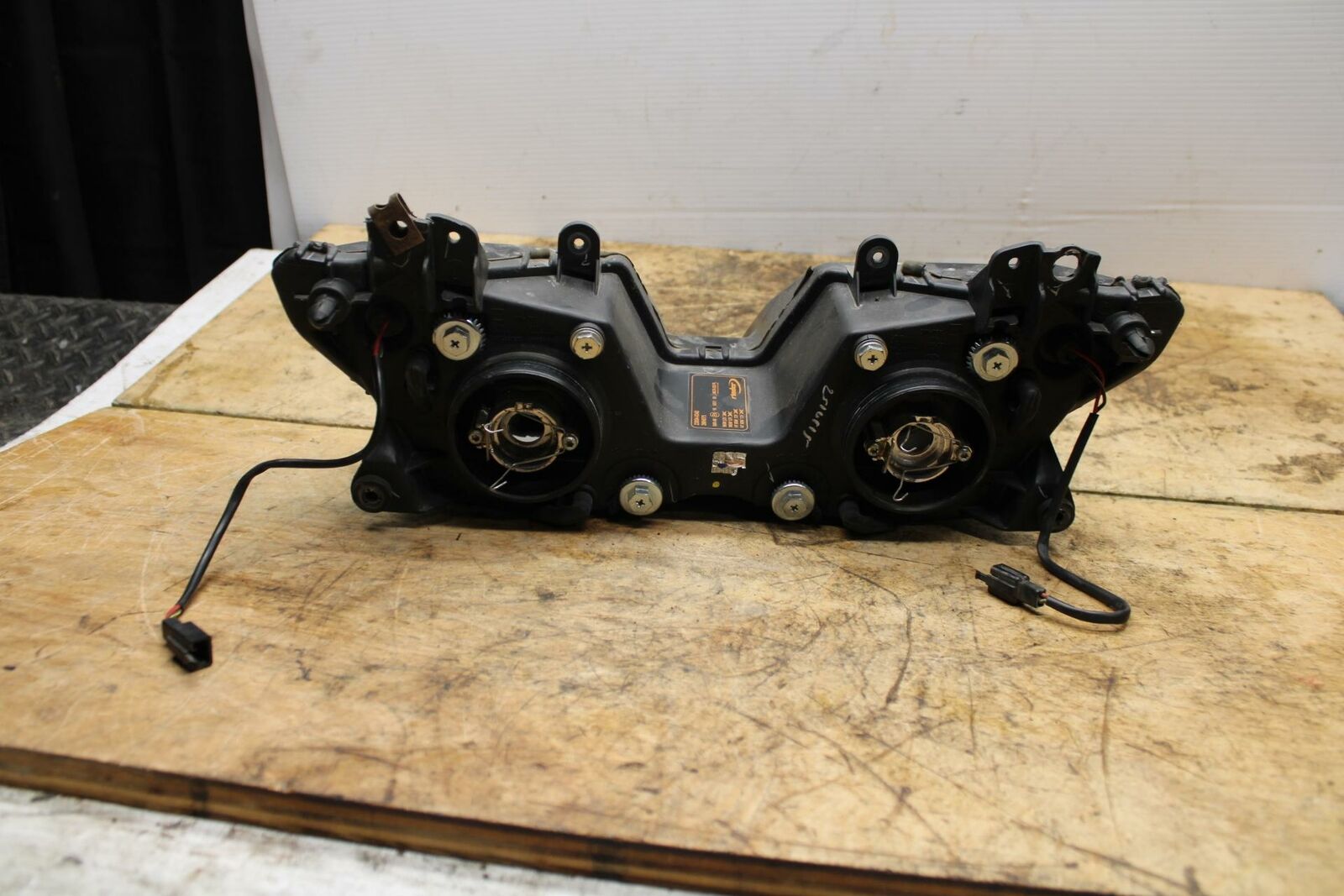 13-18 KAWASAKI NINJA ZX6R FRONT HEADLIGHT HEAD LIGHT LAMP BB349