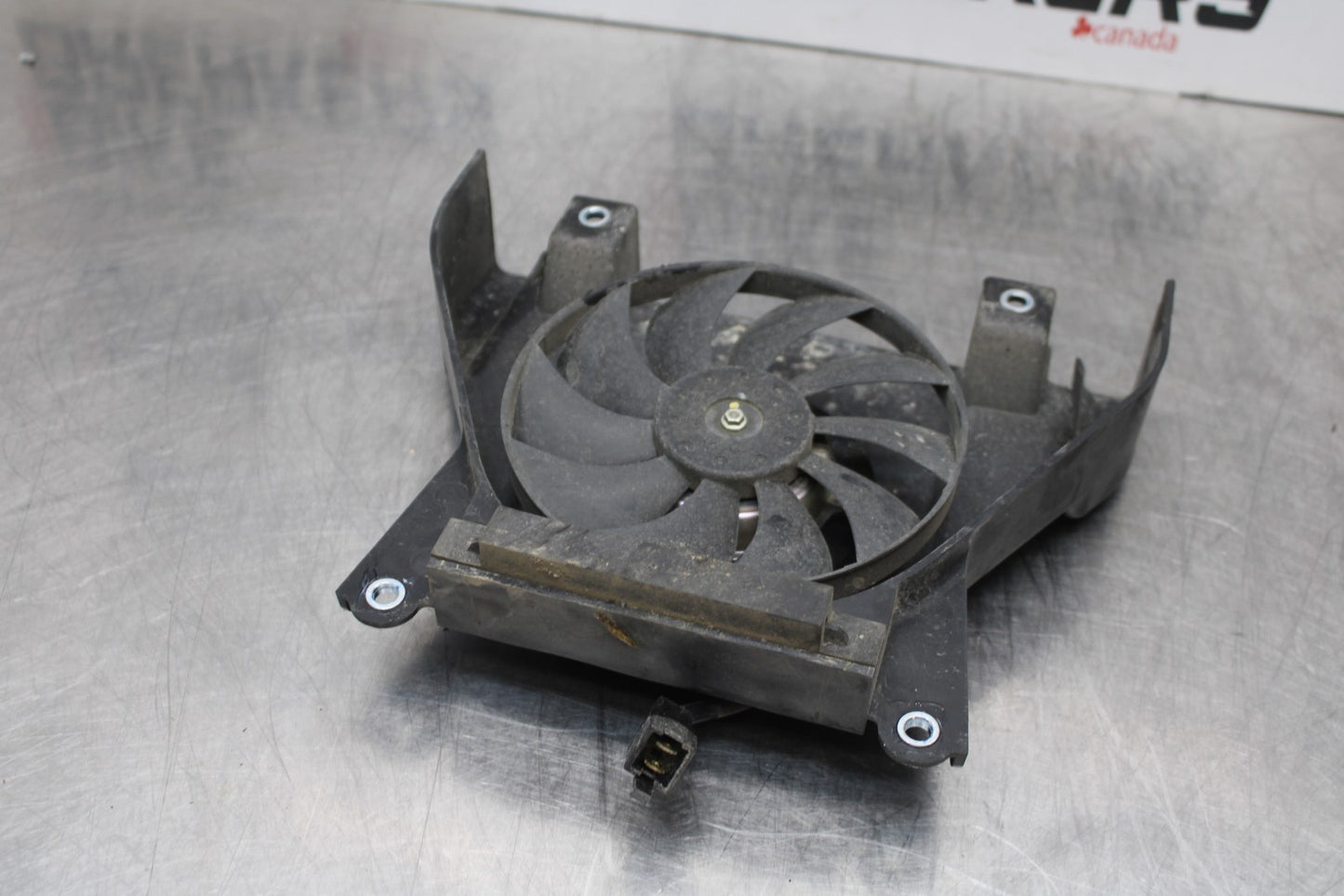 13-17 KAWASAKI NINJA 300 EX300 ABS ENGINE RADIATOR COOLING FAN BB187