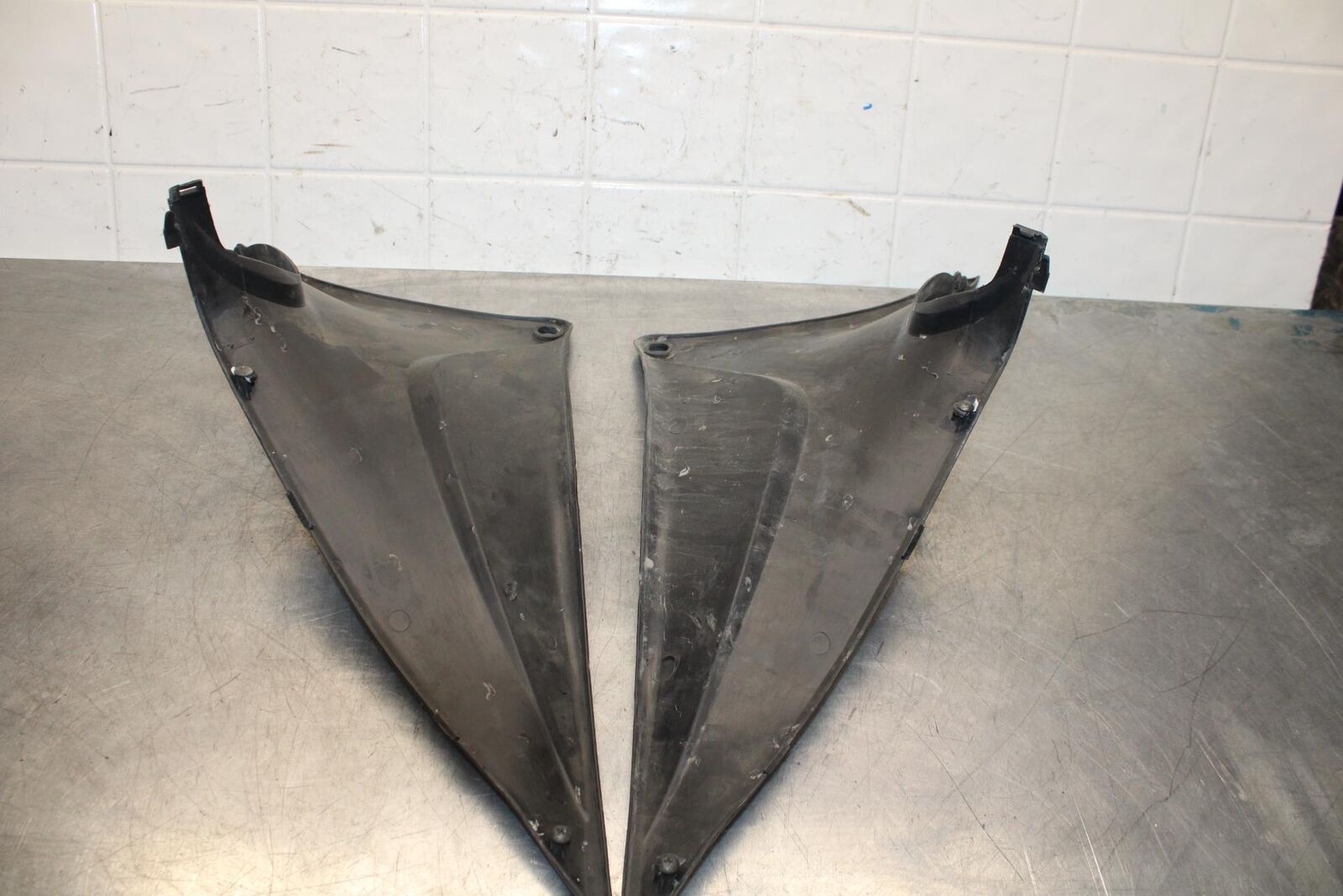 2007 Honda CBR600RR RIGHT LEFT FRONT SIDE SEAT PANELS TRIMS COWLS BB596