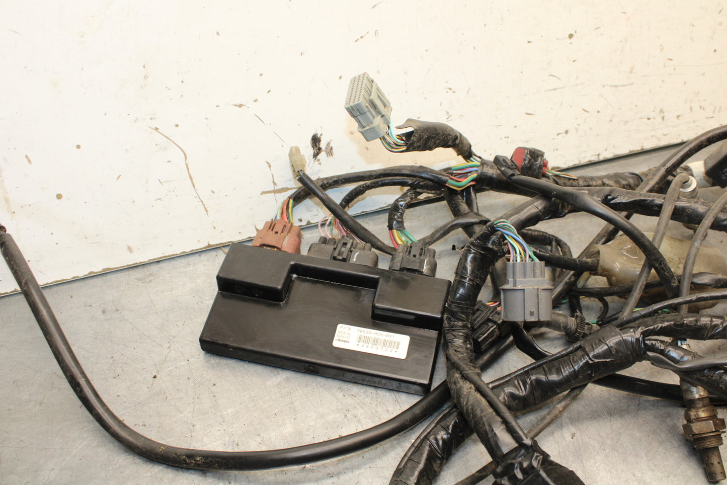 04-12 HONDA ST1300A  WIRING HARNESS MOTOR WIRE LOOM ABS MODULE BB49M