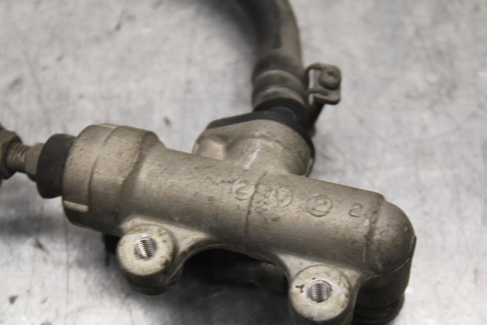 1988 Suzuki Katana 600 GSX600F REAR BACK BRAKE MASTER CYLINDER W RESERVOIR BB94