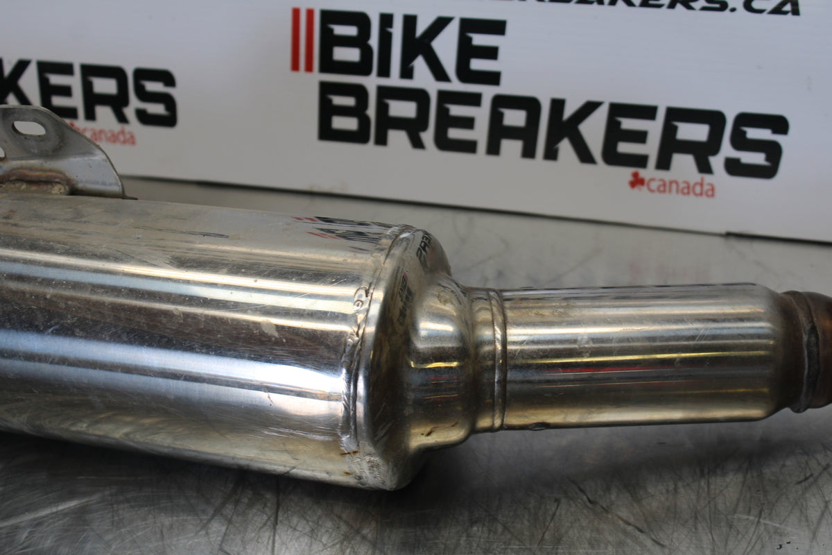 98-05 HONDA SUPER HAWK 1000 VTR1000F RIGHT EXHAUST MUFFLER SLIP ON CAN  BB152