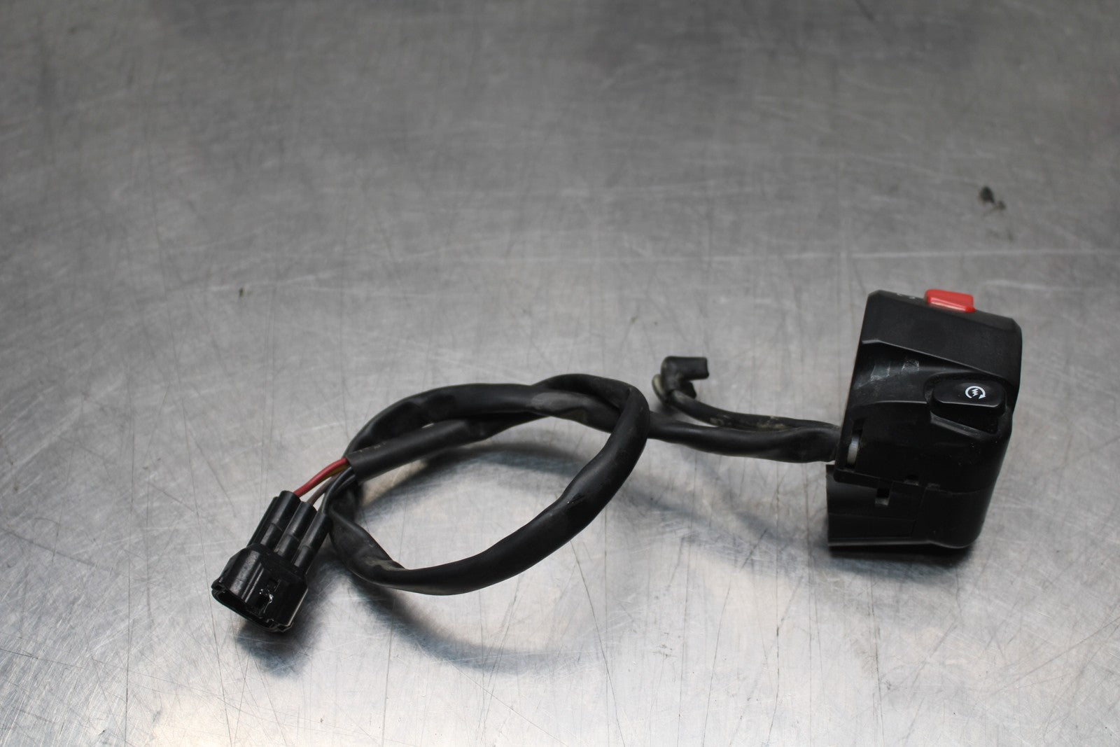 09-10 KAWASAKI ER-6N RIGHT CLIP ON HANDLE KILL OFF START SWITCH SWITCHES BB205