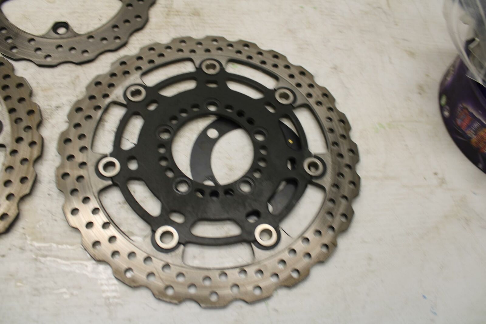 11-12 KAWASAKI NINJA 400 EX400 C FRONT REAR BRAKE ROTORS DISCS BB358