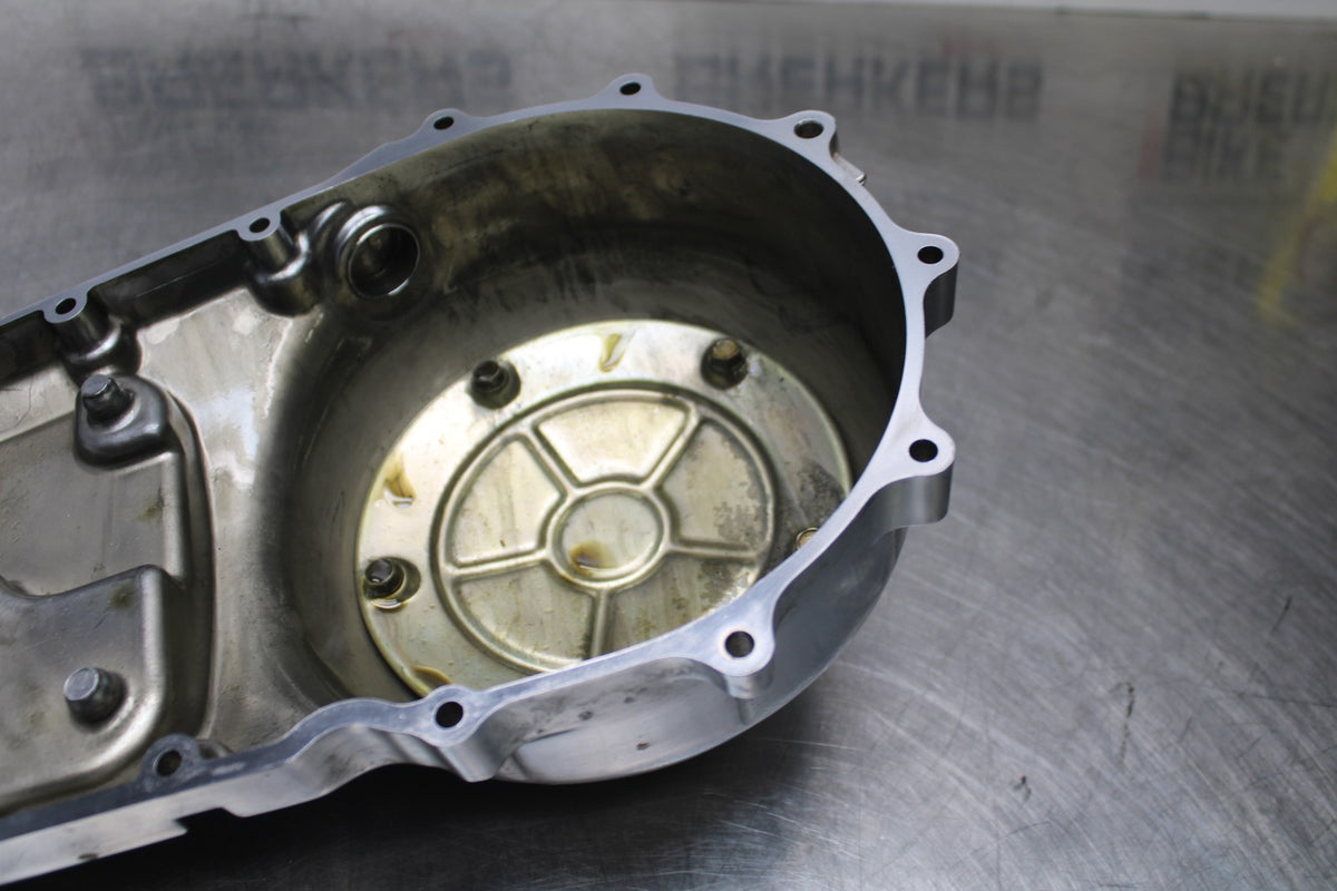 03-08 KAWASAKI VULCAN 1600 CLUTCH SIDE ENGINE MOTOR COVER BB196
