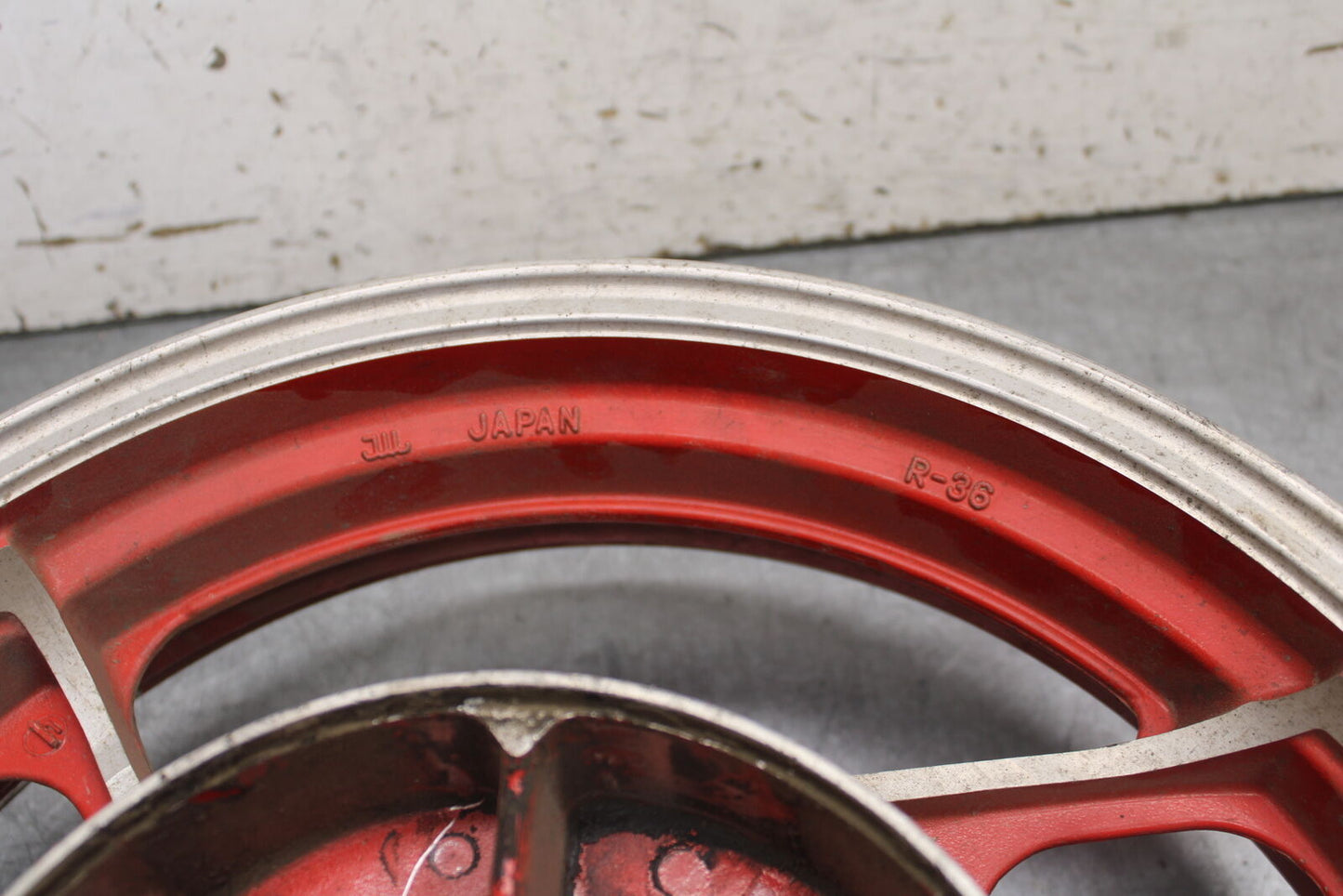 86-89 YAMAHA FJ1200 REAR WHEEL BACK RIM BB28