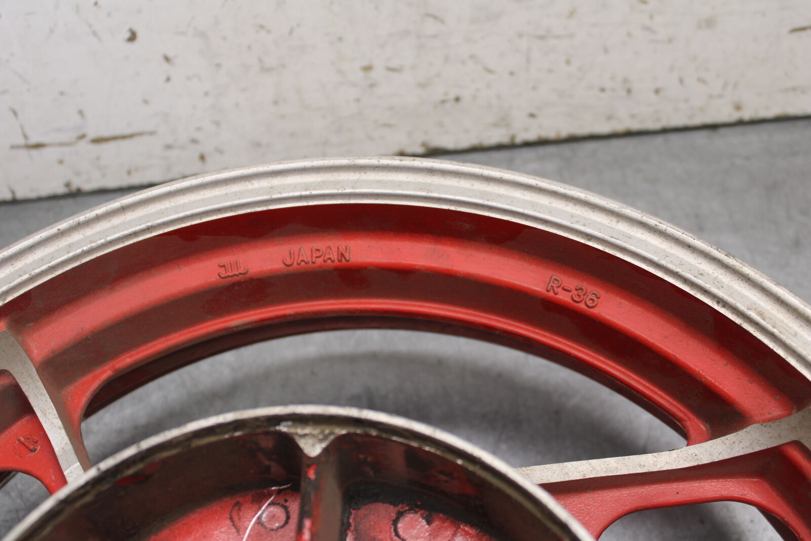 86-89 YAMAHA FJ1200 REAR WHEEL BACK RIM BB28