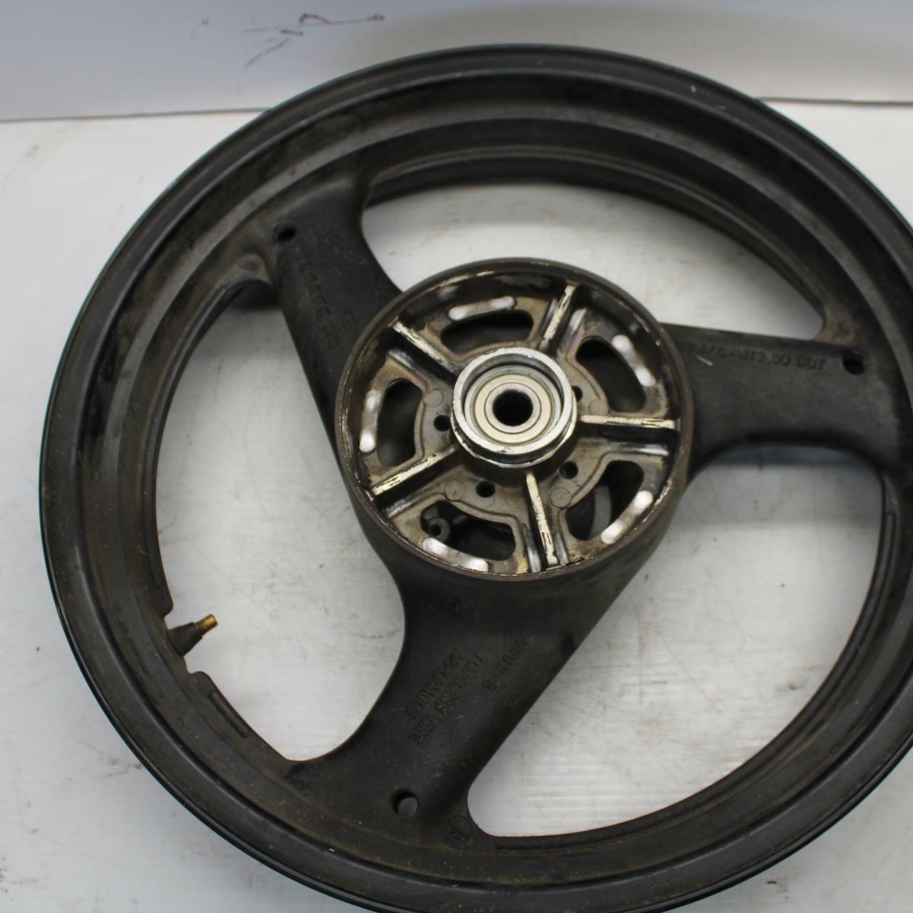 04-09 SUZUKI GS500F REAR WHEEL BACK RIM W TIRE 64111-34C01-291 BB261