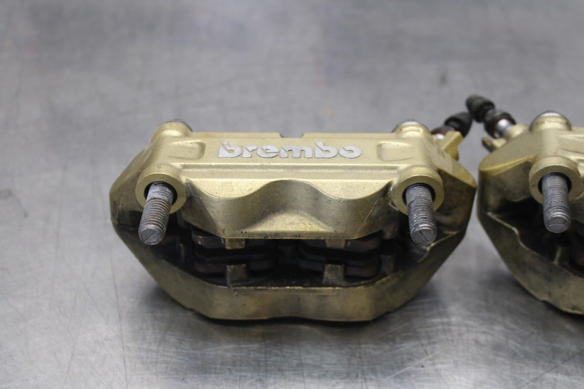 12-14 BMW S1000RR RIGHT LEFT FRONT BRAKE CALIPER SET PAIR CALIPERS BB204