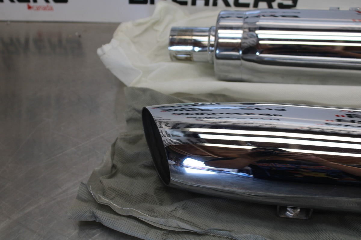 18 INDIAN ROADMASTER MUFFLER EXHAUST SILENCER PIPE SET PAIR BB191