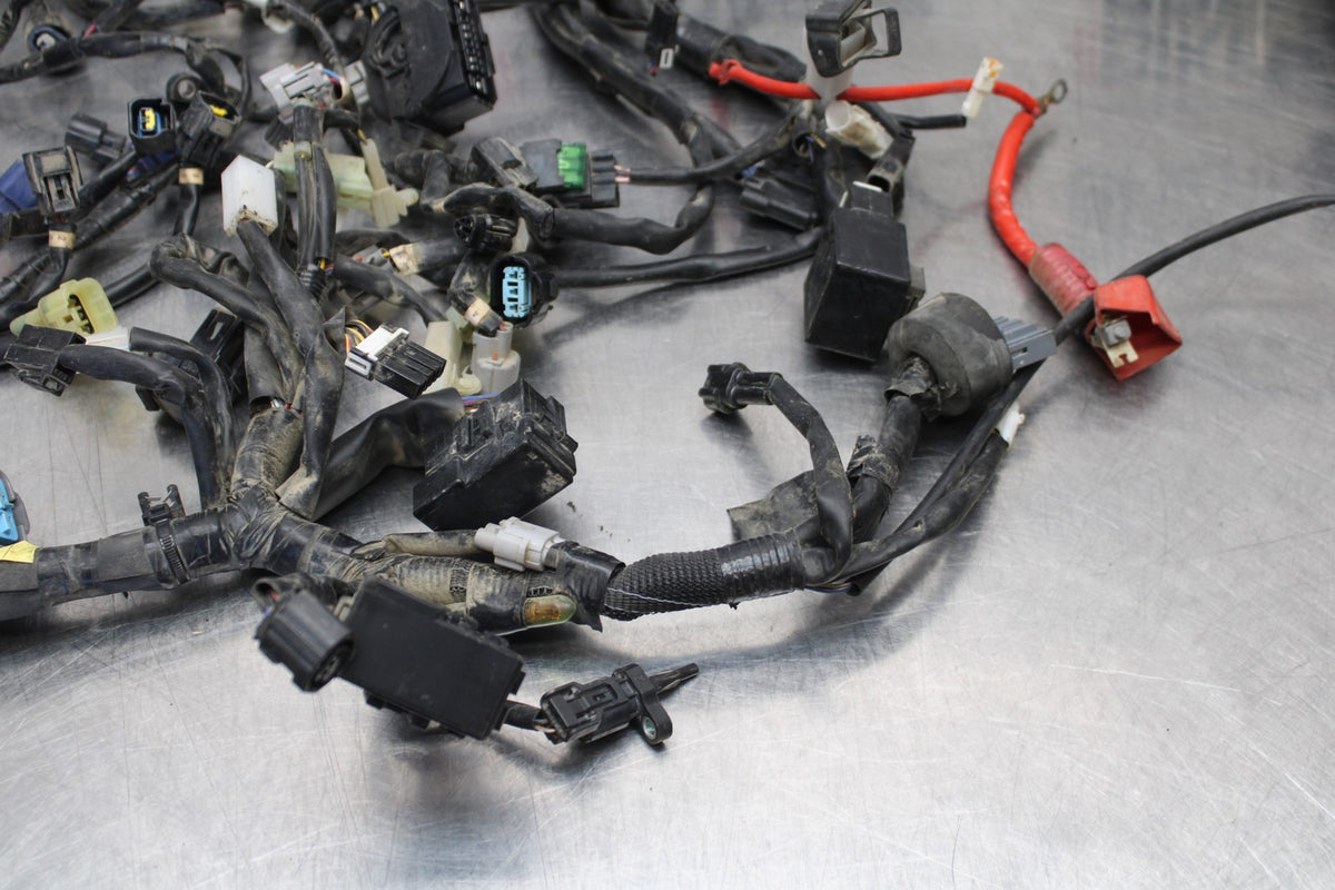 15-17 YAMAHA YZF R1 MAIN ENGINE WIRING HARNESS MOTOR WIRE LOOM BB190