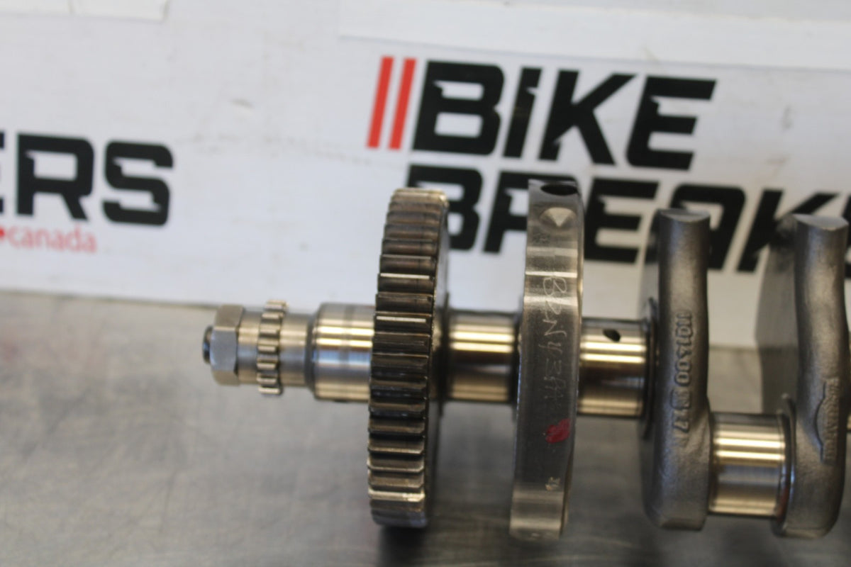 15 TRIUMPH TIGER 800 ENGINE MOTOR CRANKSHAFT CRANK SHAFT  BB873