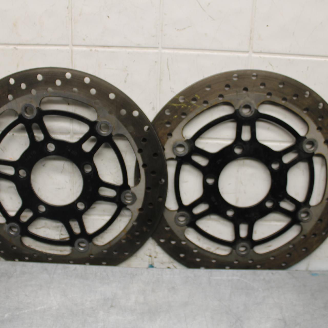 2006 Suzuki SV650S FRONT LEFT RIGHT BRAKE ROTORS DISCS #B BB65