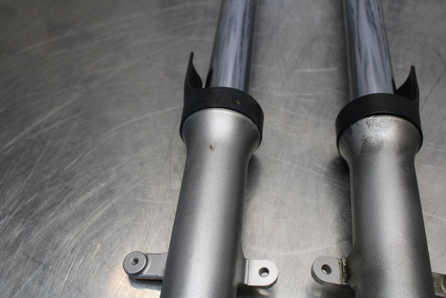 09-15 YAMAHA FZ6R FRONT FORKS SHOCK SUSPENSION SET PAIR BB161