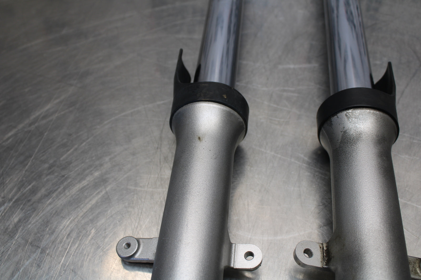09-15 YAMAHA FZ6R FRONT FORKS SHOCK SUSPENSION SET PAIR BB161