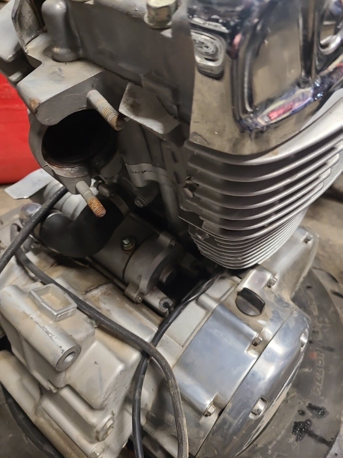 2007 Honda Shadow Spirit 1100 VT1100C ENGINE MOTOR BB561