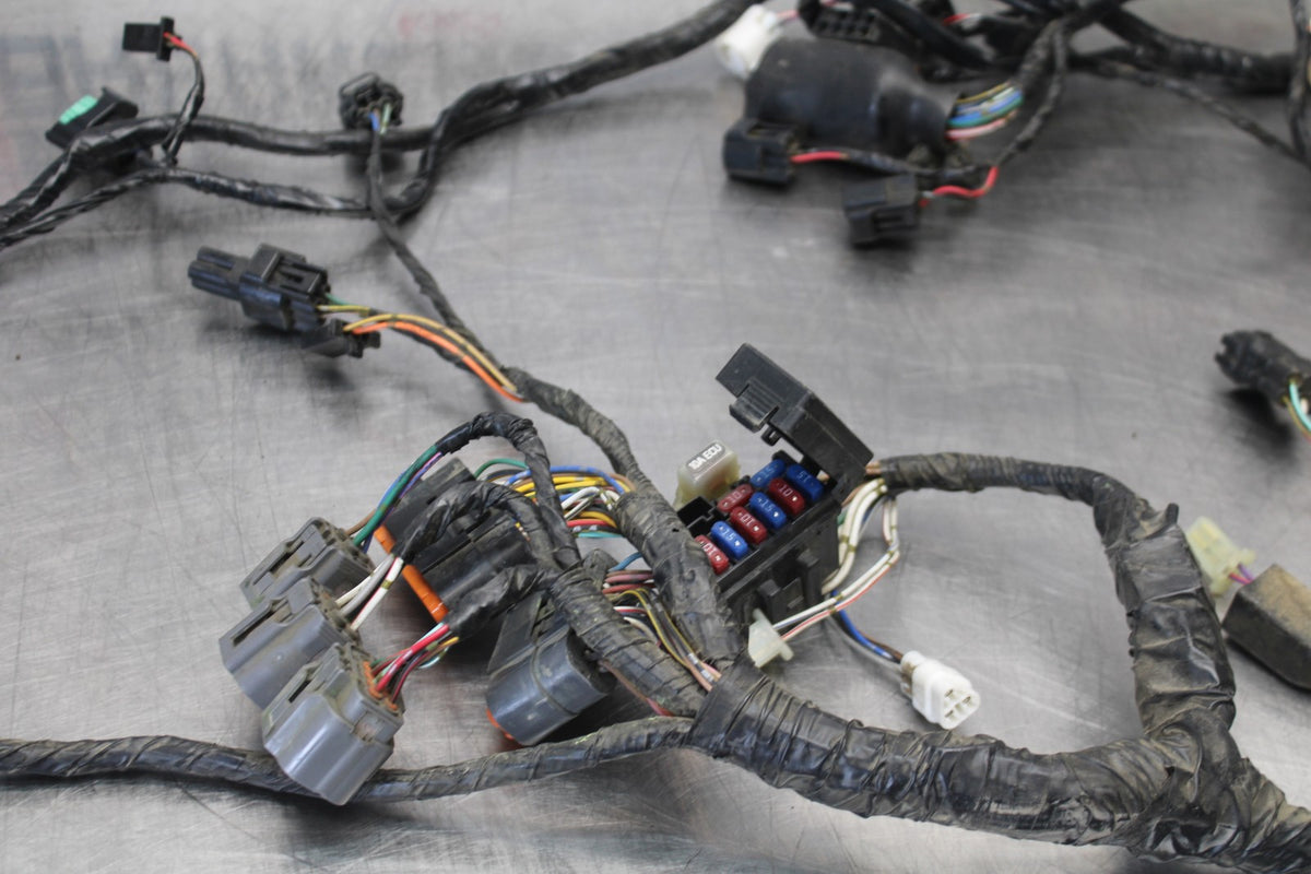 08 KAWASAKI NINJA ZX10R MAIN ENGINE WIRING HARNESS MOTOR WIRE LOOM BB902