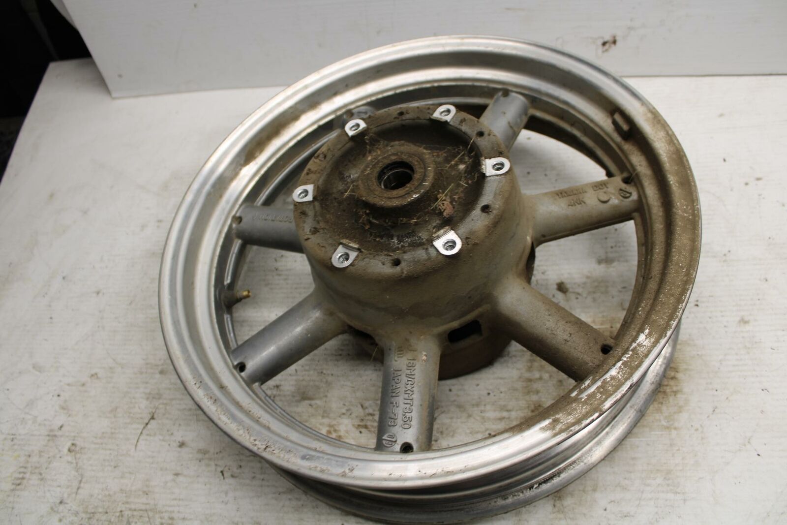 07-08 YAMAHA V STAR 1300 FRONT WHEEL RIM BB303