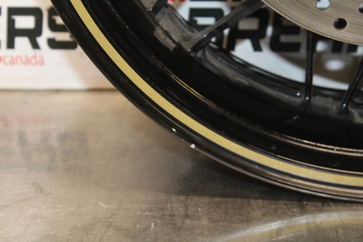 23 KAWASAKI Z900RS REAR WHEEL BACK RIM & ROTOR BB935