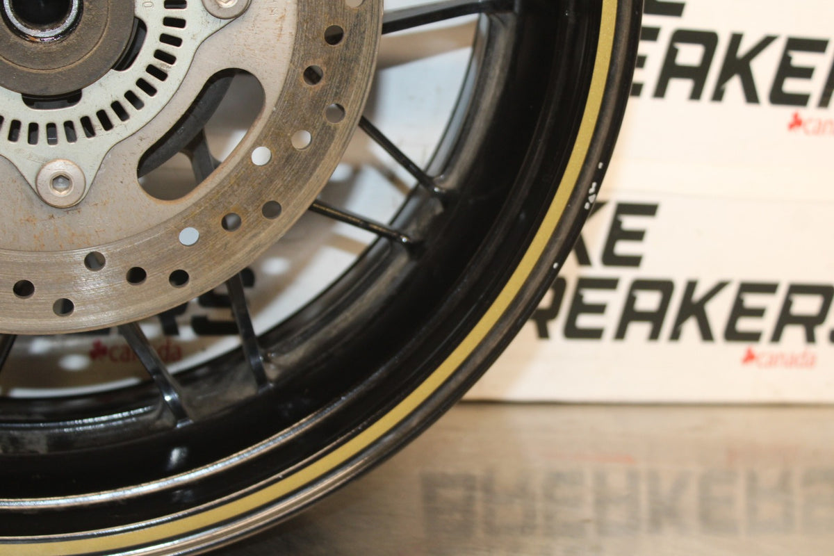23 KAWASAKI Z900RS REAR WHEEL BACK RIM & ROTOR BB935