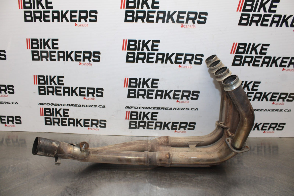 08-09 YAMAHA YZF R6S EXHAUST HEADER PIPES MANIFOLD BB796