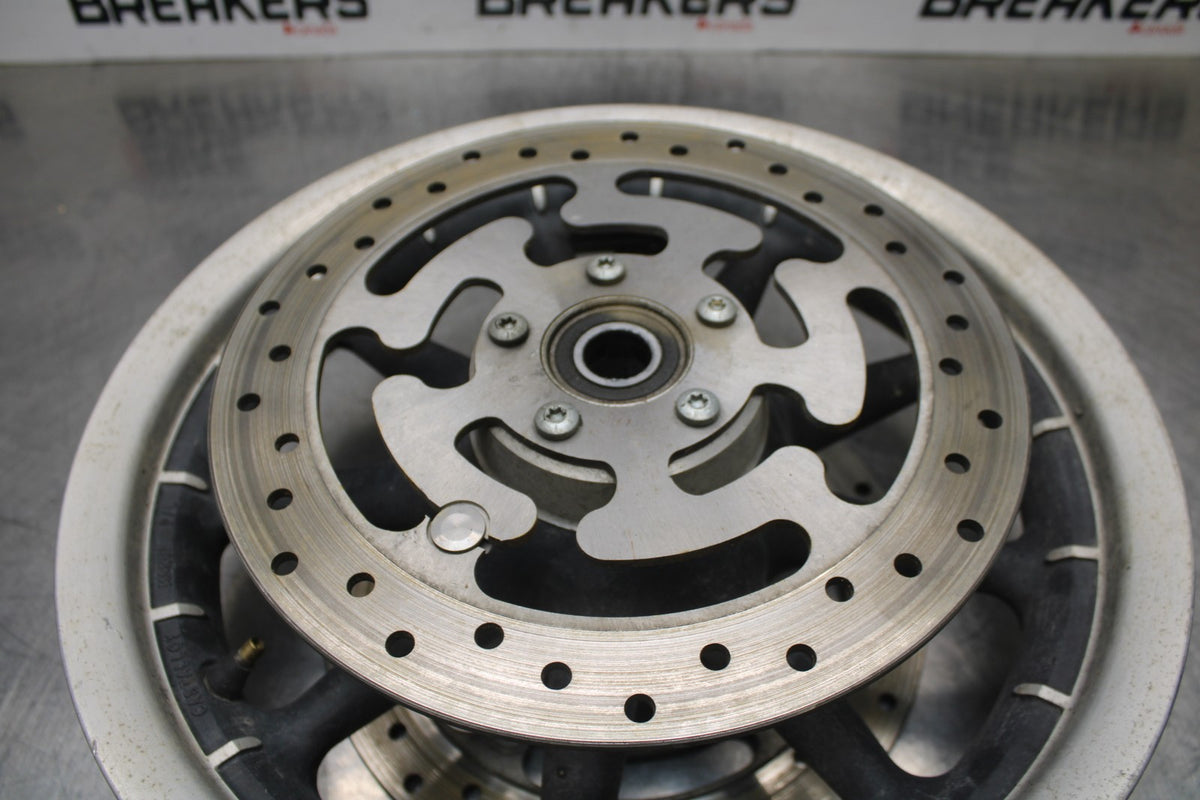 08 HARLEY-DAVIDSON ELECTRA GLIDE POLICE EFI FLHTPI FRONT WHEEL RIM BB816