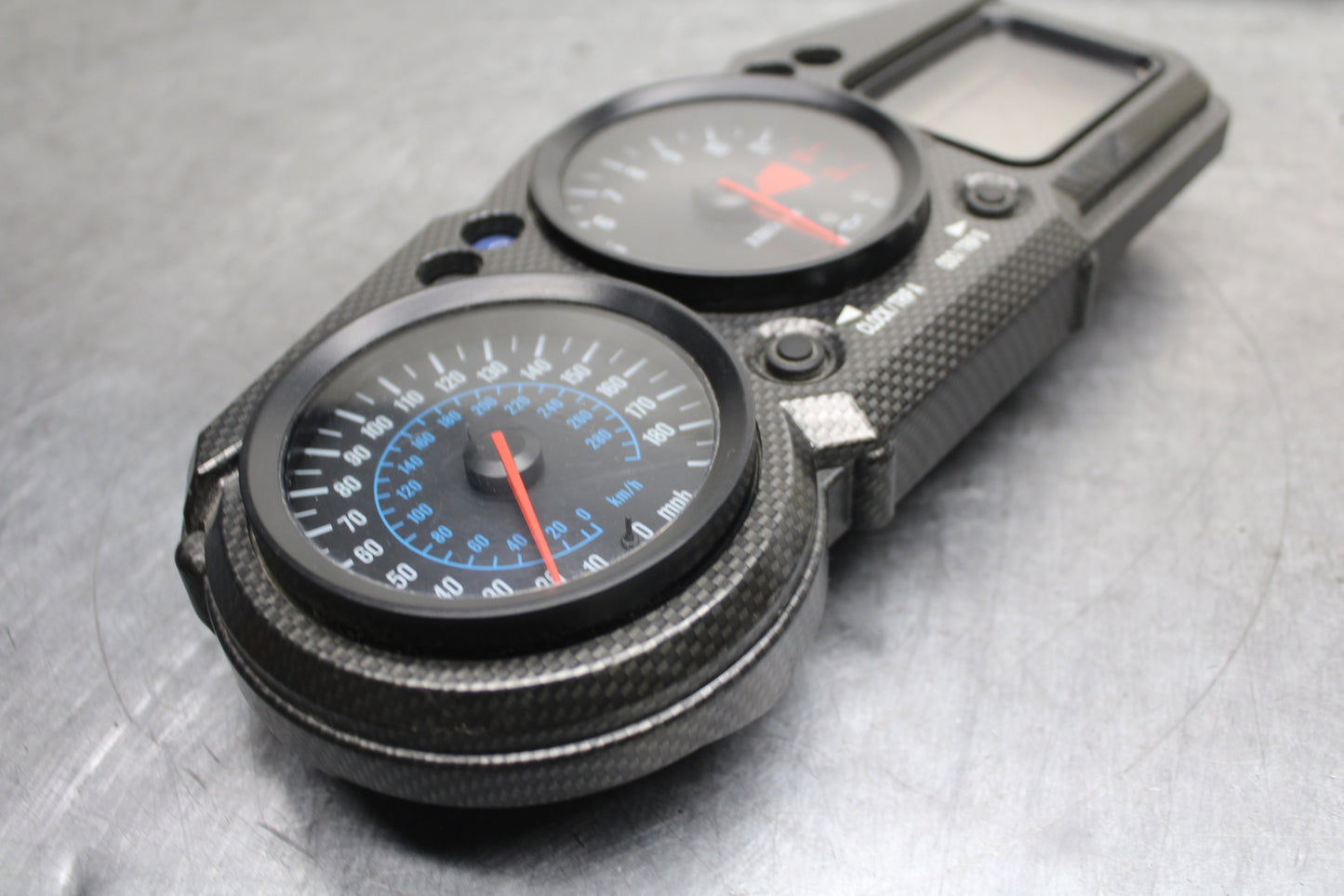 00-05 KAWASAKI NINJA ZX12R SPEEDO TACH GAUGES DISPLAY CLUSTER SPEEDOMETER BB121
