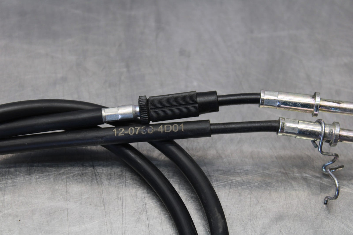 24-25 KAWASAKI ELIMINATOR 450 THROTTLE CABLES LINES BB869