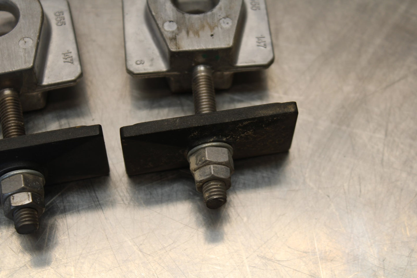 18-23 KAWASAKI NINJA 400 EX400 SWINGARM CHAIN TENSIONER ADJUSTMENT BB177