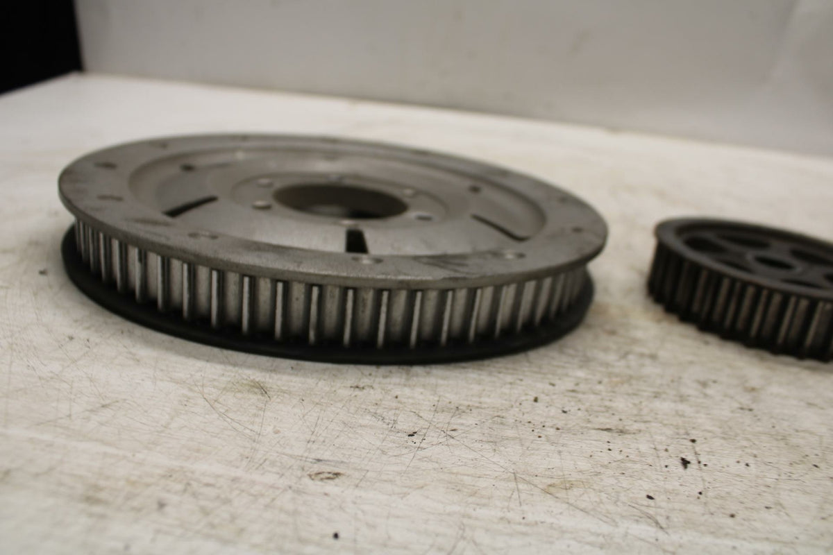 06-21 KAWASAKI VULCAN 900 DRIVE BELT PULLEY SET BB363