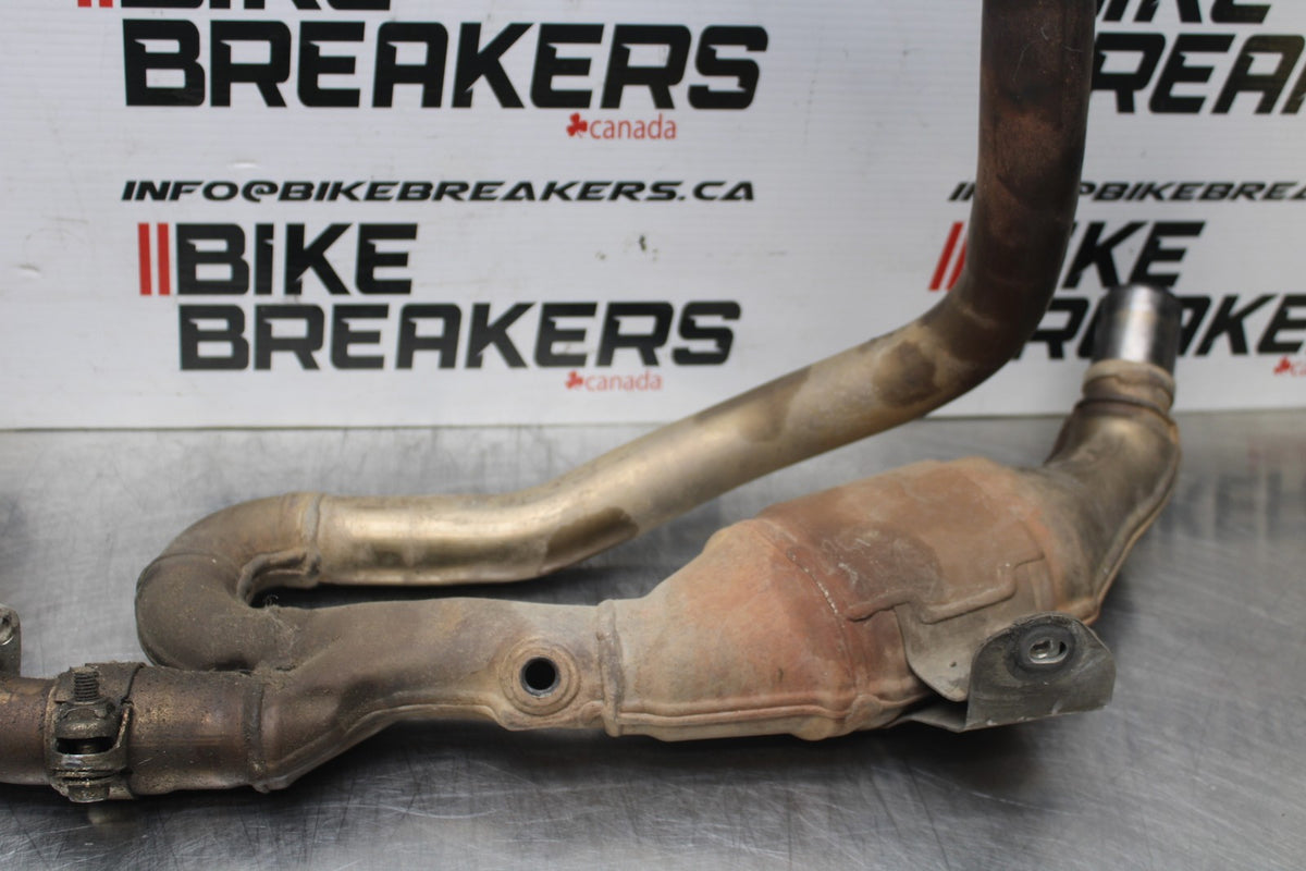 17-24 SUZUKI SV650 EXHAUST HEADER PIPES MANIFOLD BB829