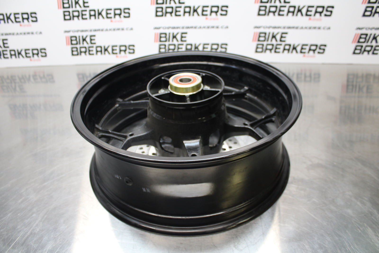 23-24 KAWASAKI NINJA ZX14R NEW!! REAR WHEEL BACK RIM & ROTOR BB141