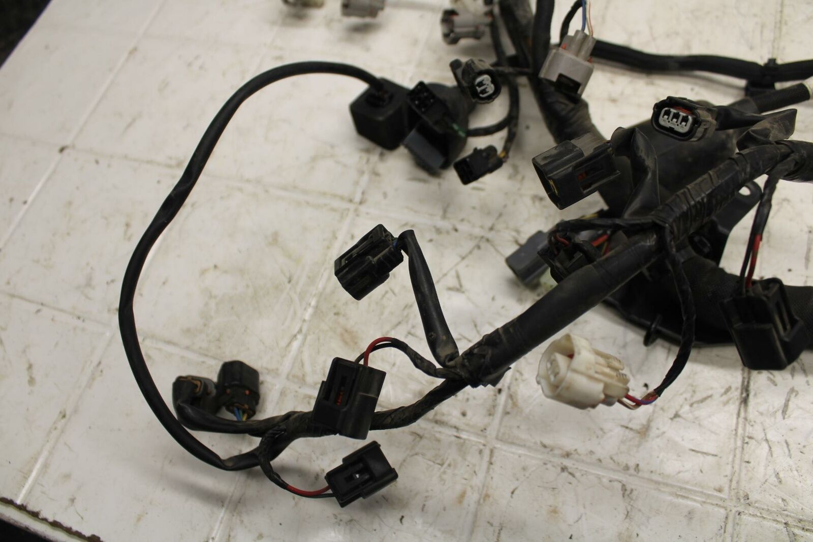 13-18 KAWASAKI NINJA ZX6R MAIN ENGINE WIRING HARNESS MOTOR WIRE LOOM BB409