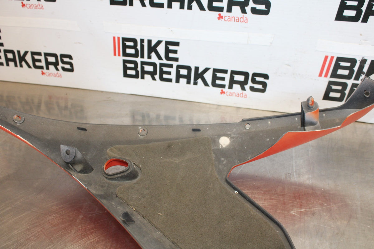 03-04 YAMAHA YZF R6 RIGHT LOWER MID UPPER SIDE FAIRING COWL  BB890