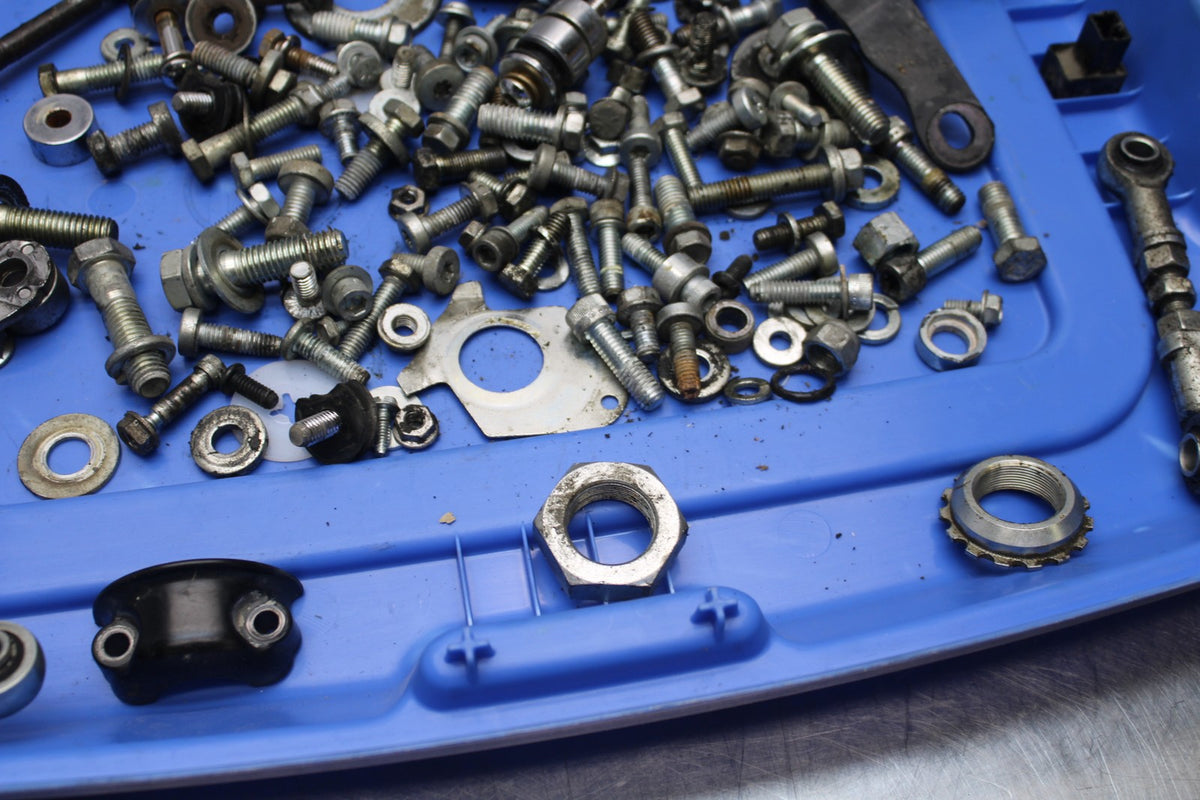 08 HARLEY-DAVIDSON ELECTRA GLIDE POLICE EFI FLHTPI LEFTOVER BOLTS SCREWS BB816