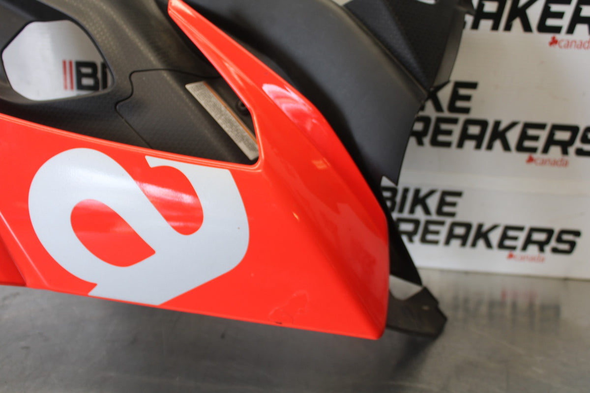 20-23 APRILIA RS660 RIGHT LOWER MID UPPER SIDE FAIRING COWL  BB889
