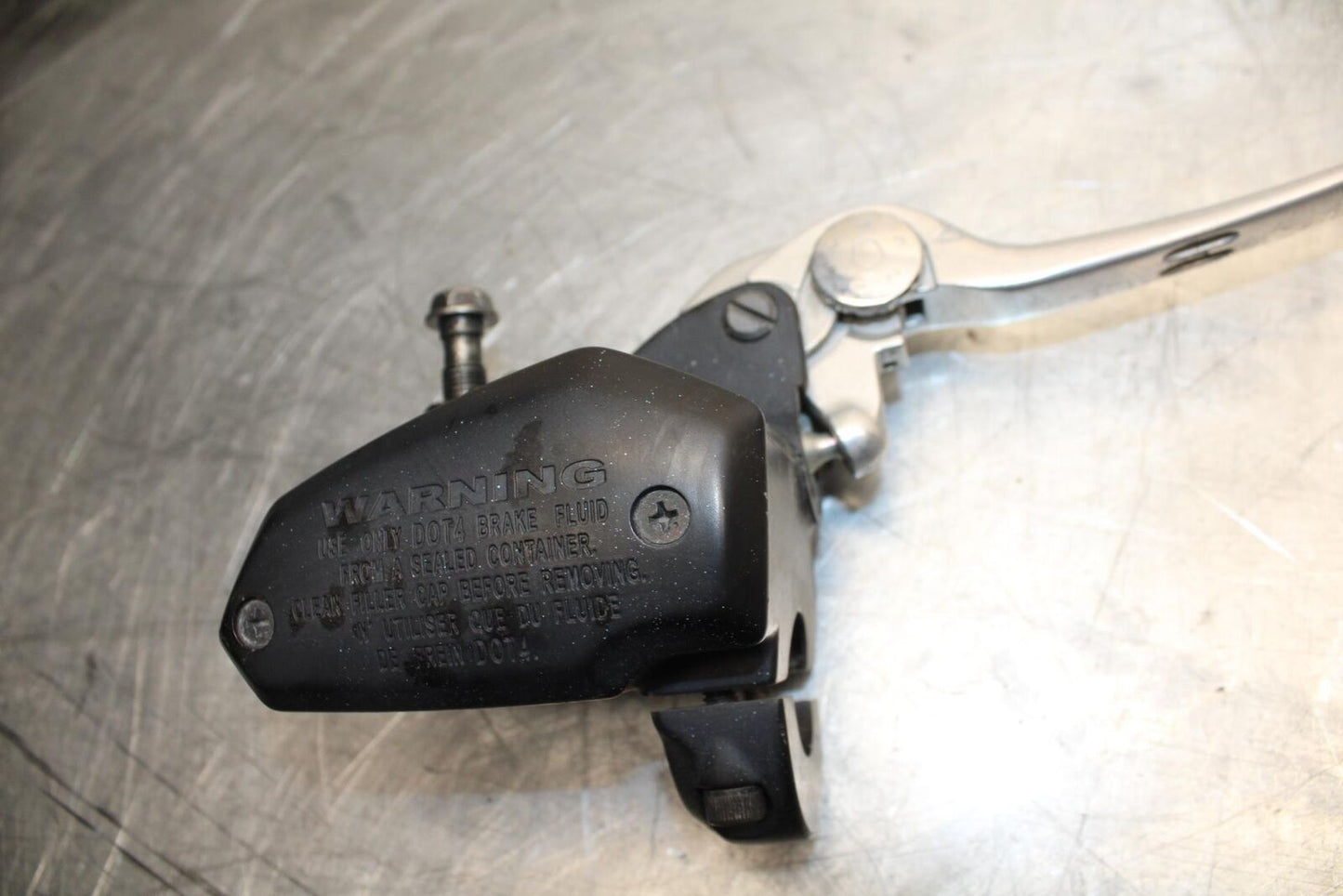 11 KAWASAKI NINJA 650 ER EX 650 FRONT BRAKE MASTER CYLINDER w/ LEVER BB503