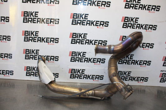 16 DUCATI 959 PANIGALE EXHAUST HEADER PIPES MANIFOLD BB912