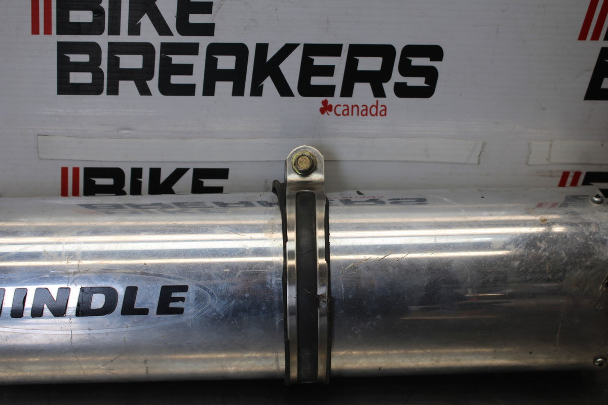 02-03 YAMAHA YZF R1 5PW EXHAUST PIPE MUFFLER SLIP ON CAN SILENCER BB895