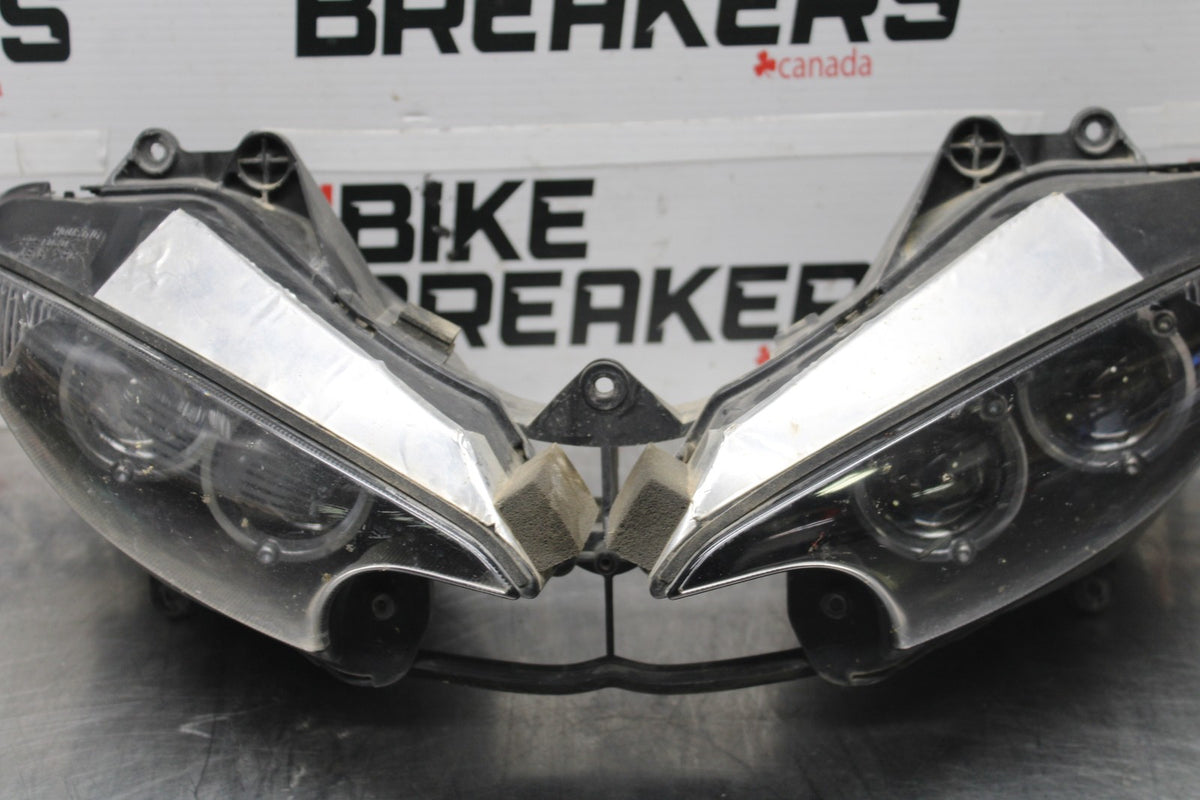 03-04 YAMAHA YZF R6 FRONT HEADLIGHT HEAD LIGHT LAMP BB890