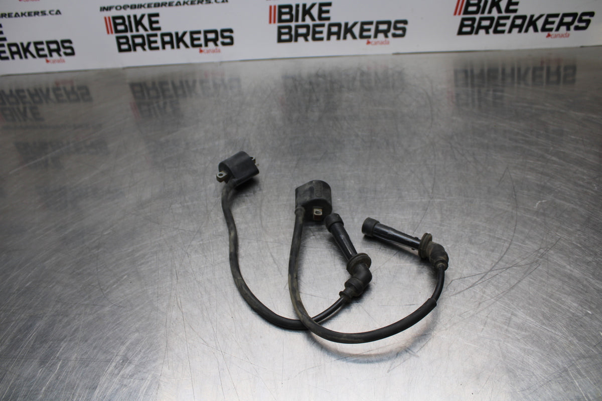 03 SUZUKI SV650S IGNITION COILS COIL SPARK PLUG CAPS BB167
