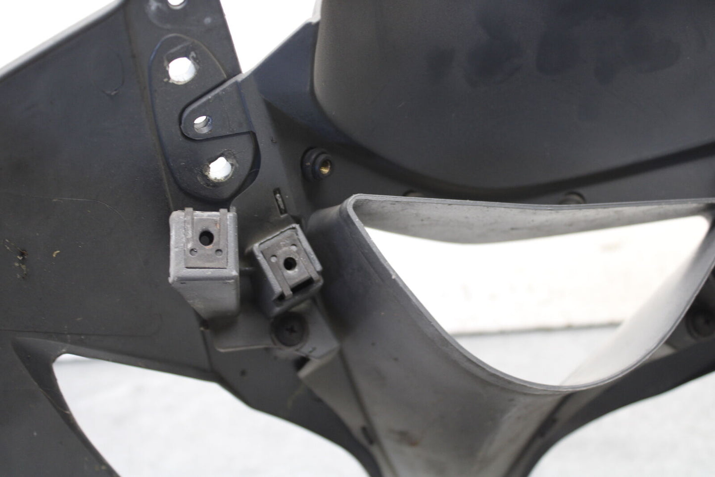 09-12 KAWASAKI NINJA ZX6R AFTERMARKET FRONT UPPER NOSE FAIRING COWL SHROUD BB656