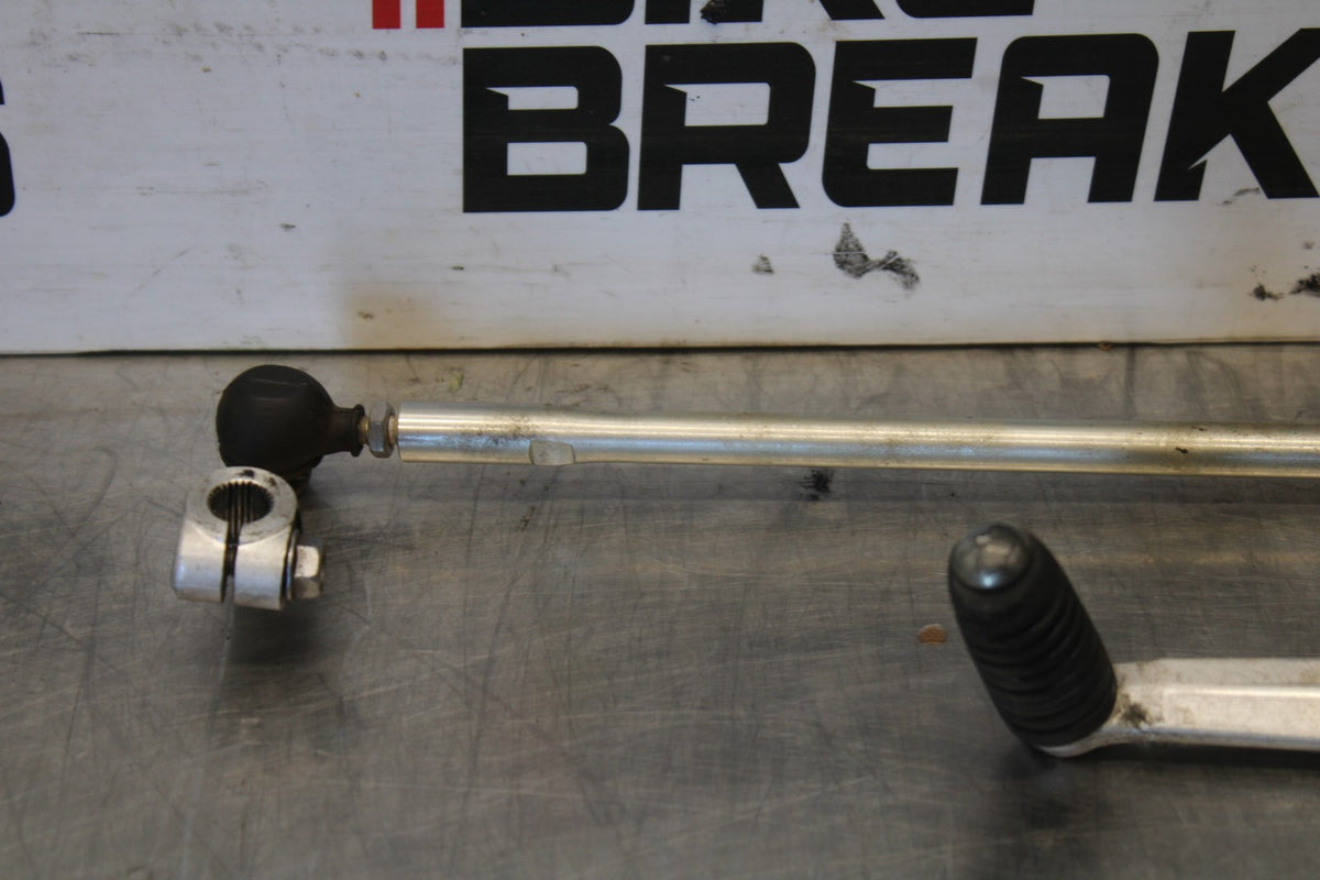 03-04 YAMAHA YZF R6 SHIFTER LINKAGE SHIFT LINK PEDAL BB890