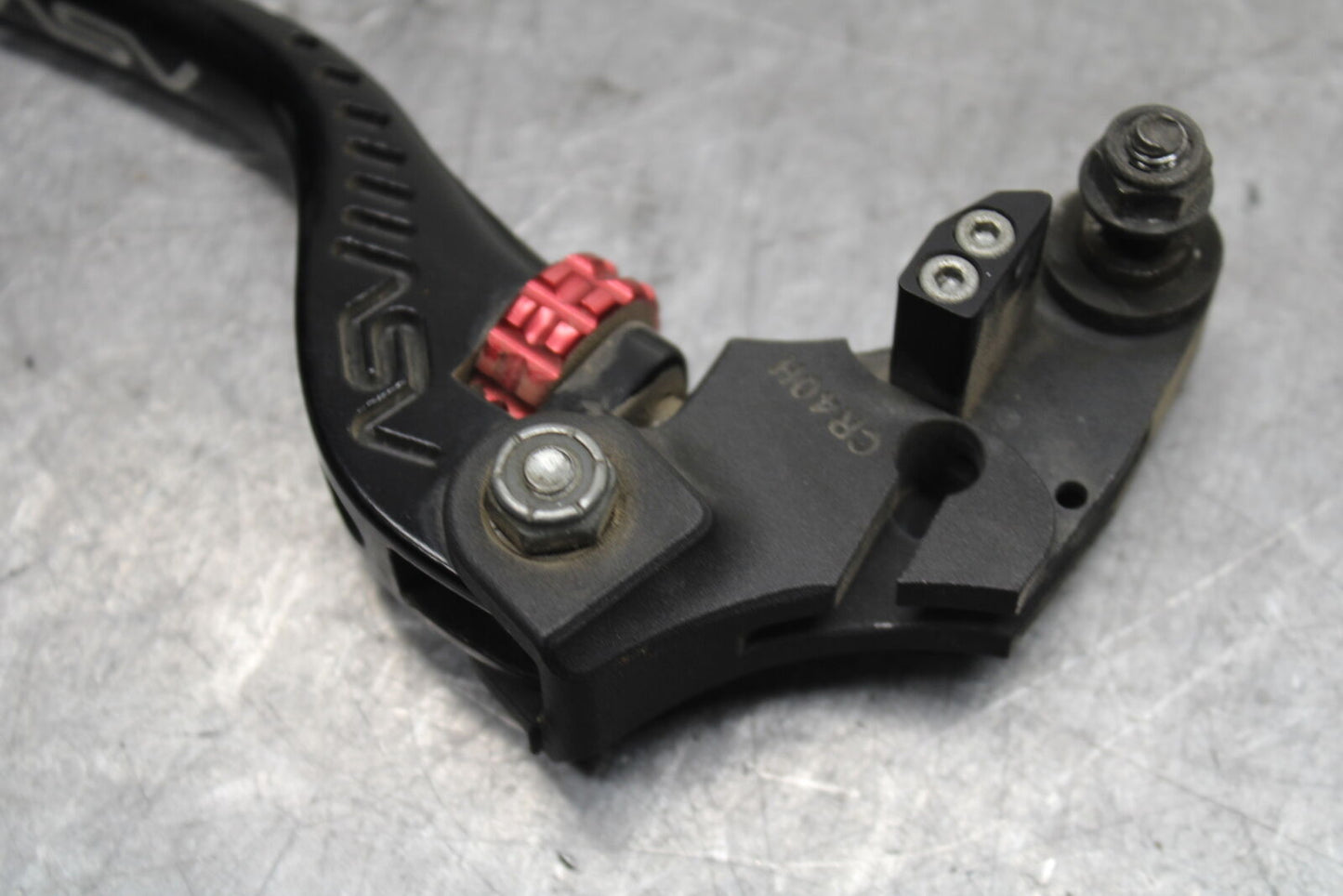 08-10 SUZUKI GSXR 600 ASV AFTERMARKET LEFT HANDLEBAR CLIPON CLUTCH LEVER  BB721