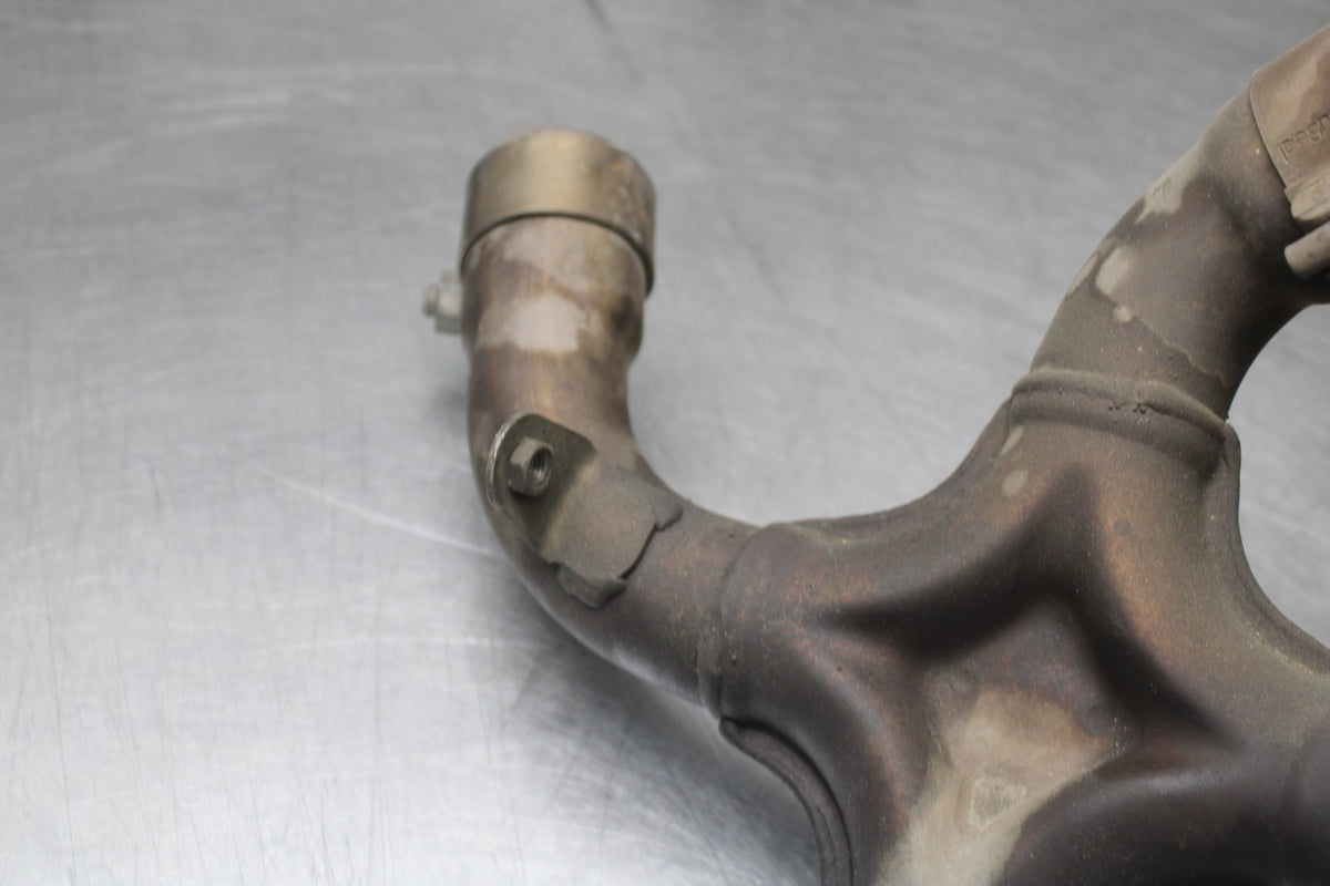 02 DUCATI MONSTER 620 FULL EXHAUST SYSTEM HEADERS PIPE MUFFLER BB851