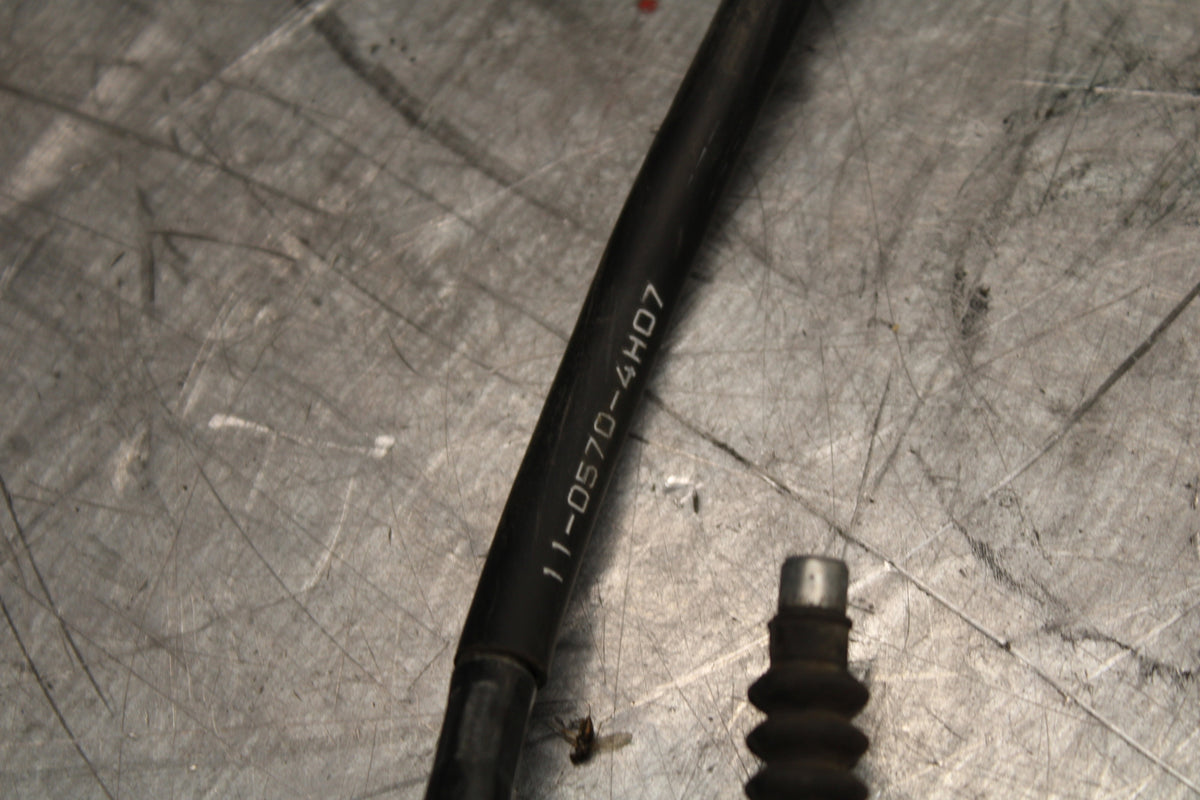 12-17 KAWASAKI ER-6N Z650 CLUTCH CABLE LINE BB709