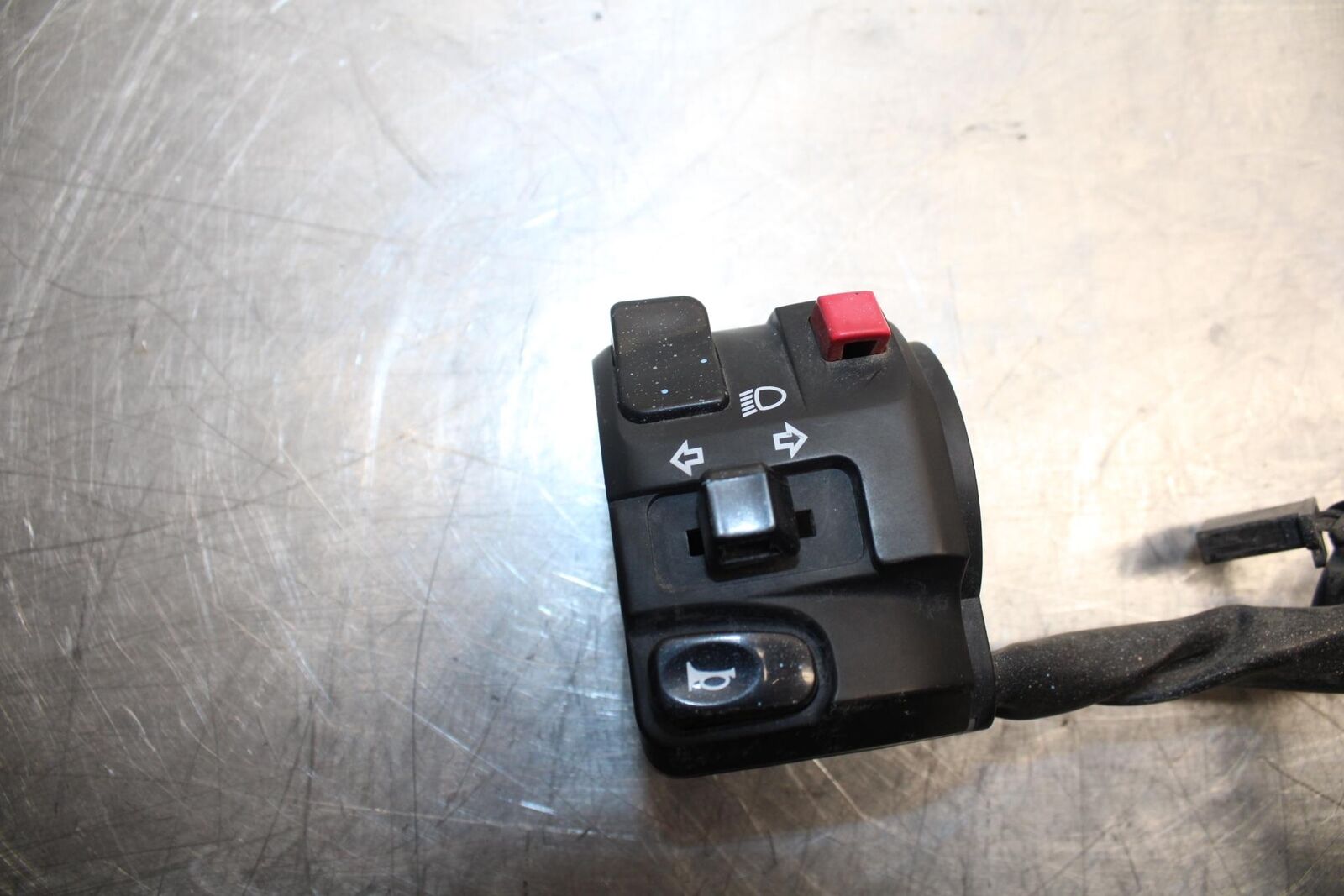 11 KAWASAKI NINJA 650 ER EX 650 LEFT CLIP ON HANDLE HORN SIGNALS SWITCH BB503